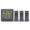 Lancoon Digital Thermometer Hygrometer with 3 Wireless Sensors LCD Backlight