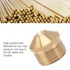 10pcs Brass Misting Nozzles Fog Sprinkler Head for Factory Site