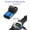 Portable Charger for Coros Pace 3/Pace 2/Apex 2/Vertix Smartwatch, USB