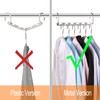 Giftol Space Saving Hangers Metal Hanger Magic Cascading Hanger Closet