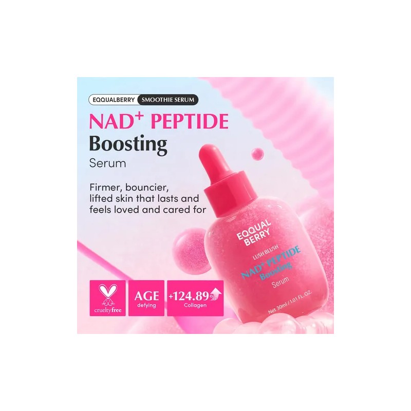 Eqqualberry-nad Peptide Boosting Serum 30ml-suero Antiedad Seca Da