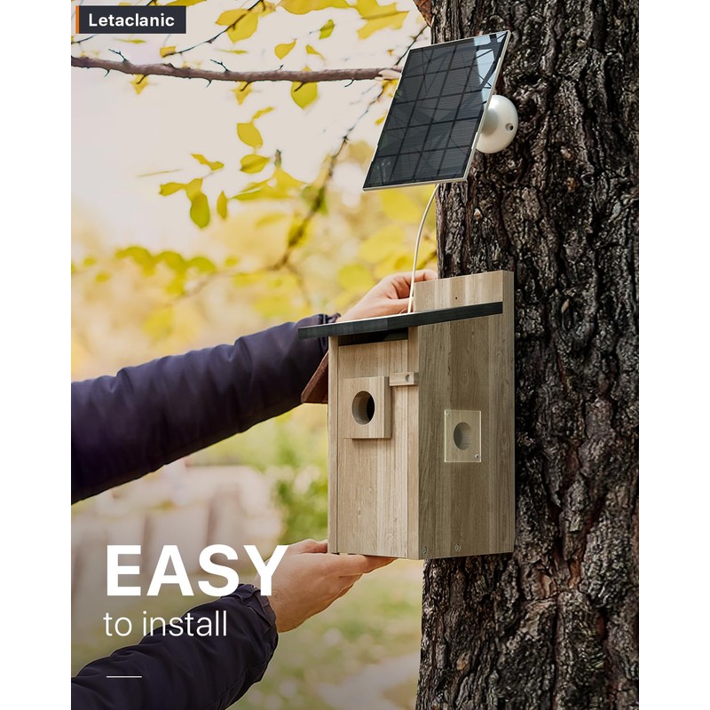 Epfweits Bird House with Camera, 4MP HD Bird Houses for