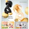45dB Ear Plugs for Sleeping Noise Cancelling, Secure, All-Night Fit,Reusable