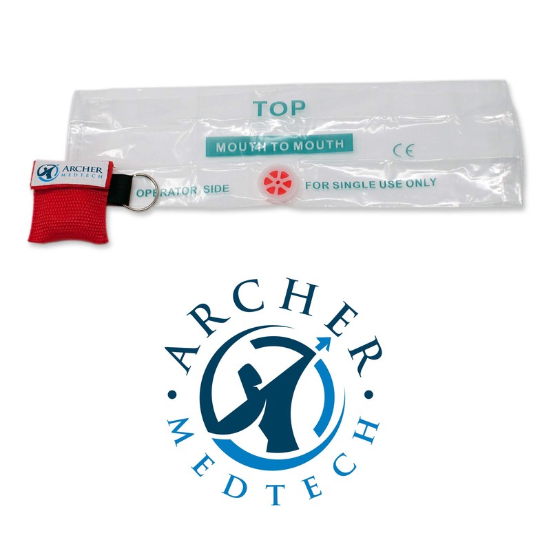 Archer MedTech CPR Face Shield for Pocket or Key Chain