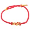 SAFIGLE Adjustable Red Cord Bracelet: Chinese New Year Snake Bracelet