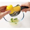 Joseph Joseph Catcher Citrus Reamer with Pip-catching Cup - Grey/Yellow