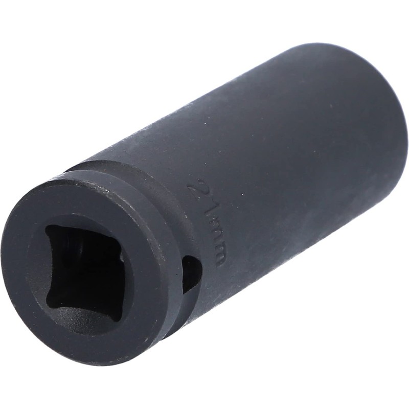 KS Tools 515.1121 1/2" Hexagon impact socket, deep, 21mm