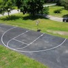Franklin Sports Basketball Court Stencil - Easy to Use Basketball