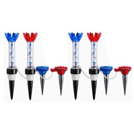 Golf Tees Magnetic Tees TSUCIA Golf Long Tees Golf Holder Tees Anti-lost Golf Equipment Set of 4