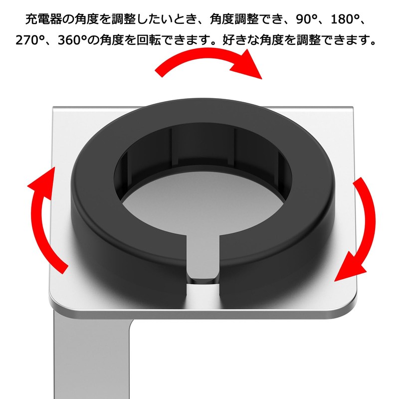 GYOKUYU Charging Stand for Galaxy Watch Ultra/Watch 7/6 Classic/6/5/5 Pro/4/3/Active