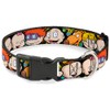 Dog Collar Plastic Clip Rugrats Character Faces Close Up 9