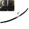 Unbranded Black Cut Raised Windshield Trim For Harley Street Glide