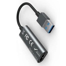 HDMI to USB 3.0 Video Capture Card 60fps 4K 1080p HD Recorder Game Live Stream