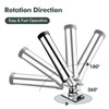 Rod Holder for Fishing Boat,360 Degree Marine Grade Stainless Steel