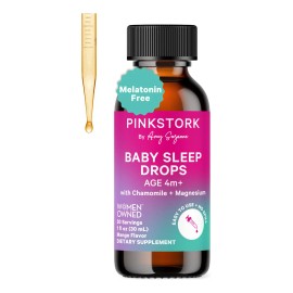 Gotas Para Dormir Pink Stork Baby Sin Melatonina 1 Oz