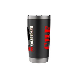 Revolution Ernesto Che Guevara Guerrilla Fighter Stainless Steel Insulated Tumbler