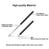 2-in-1 Pointer Stick and Touch Screen Pen, Telescopic Teaching Pointer