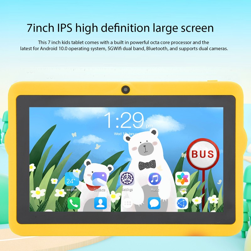 7 Inch Kids Tablet for Android 10 2GB 32GB 2.4G