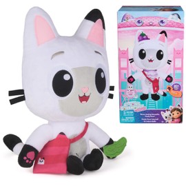 Gabby's Dollhouse: The Movie, Meow-Mazing Interactive Pandy Paws Plush Toy with 3 Accessories & Removable Bag, Kids Toys for Girls & Boys Ages 3 and Up