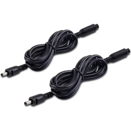 TORCHSTAR 39 Inches Interconnect Cable, Gun Safe Lighting Kit Extension Cable, Under Cabinet Light Extension Cord, LED Under Cabinet Lighting Accessories, Pack of 2