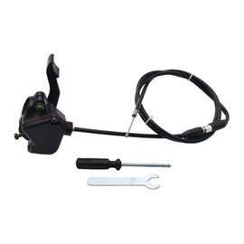 Thumb Throttle Accelerator Brake Lever Cable For 50cc 70cc 90cc 110cc 125cc 150cc 200cc 250cc 300cc ATV Quad Pit bike TaoTao (Lever +Cable +Tools)