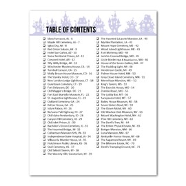 Bucket Journal Haunted Places Part Travel Planner, Journal, & Diary for Everyone Who Loves Scary Places in the USA - Includes a List of 101 Ultimate Ghost & Haunting Experiences