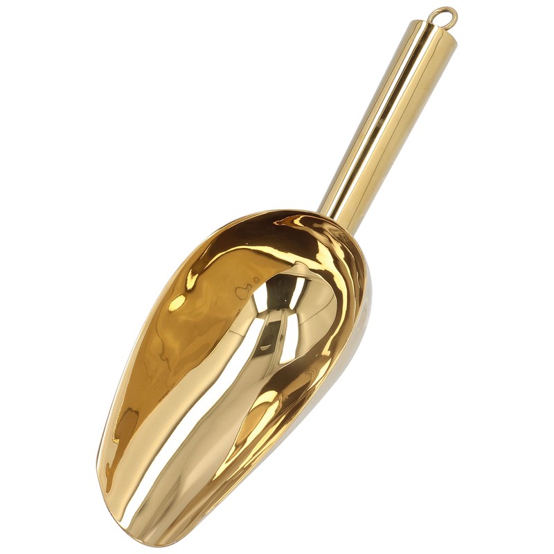 Ice Scooper Stainless Steel U Shaped Sturdy Food Grade Ice