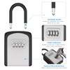 AMIR Key Lock Box, Lock Box for Keys Outdoor, 4