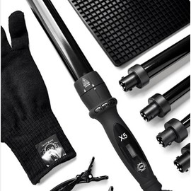 H2D Black X5 Professional Curling Wand