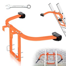VONLX Ladder Stabilizer Accessory for Roof Gutter, roof Ladder stabilizer Easily attaches with U Bolt, Wing Span Wall Ladder Standoff, Stabilized Support, Sturdy and Durable, 500 lbs Weight Rating