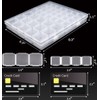 RJ-Sport Dual-Sized Diamond Art Storage Containers with 28 Small &