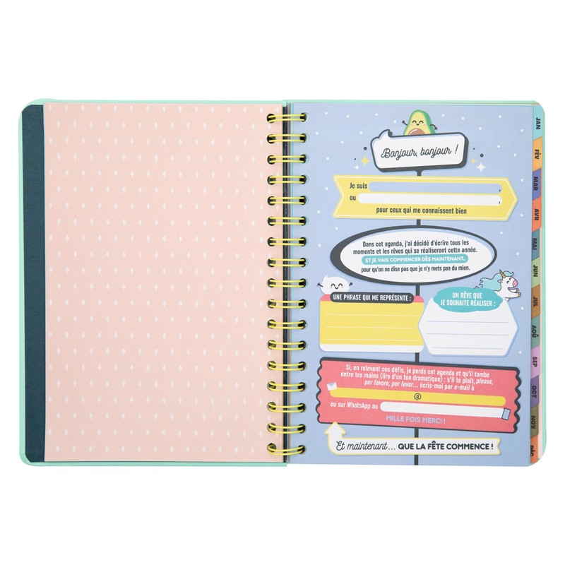 Mr. Wonderful Wonder 2025 Weekly Planner - Imagine, Create... and