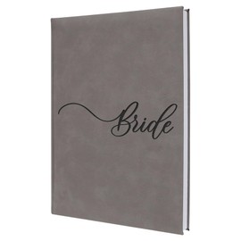 Bride Flowing Script Notebook Perfect for Wedding Planning and Bridal Shower Gifts
