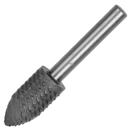 SK11 Shaft Diameter 0.2 inch (6 mm), Rotary File for Ironwork, 0.5 x 1.0 inches (12 x 25 mm), No.4