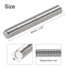 sourcing map 10Pcs M6 x 40mm Fully Threaded Rod 304