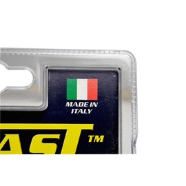 HS RED Chrome Silver Black Loud Motorcycle 12V Air Horn Euro Blast Euroblast for Harley Davidson & Other Bikes (Made in Italy) 139db +