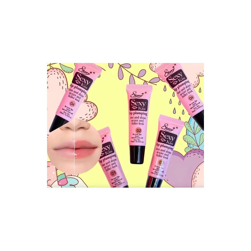 Gloss Labial Brillo Plump Voluminizador Sexy Kiss Starry® Color 04