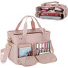 Teamoy Large Bible Tote Bag, Women Bible Cover Carrying Case