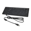 K 800 Keyboard with Touchpad Wired Ultra Thin Mini Compact
