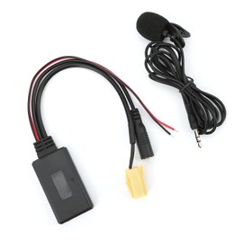 Fiat 500 Bluetooth Bluetooth Car Kits Vehicle Wireless Audio Cell Phone Car Kits Bluetooth 5.0 Aux Cable Adapter With Microphone Handsfree Replacement For Fiat 500 Grande Punto