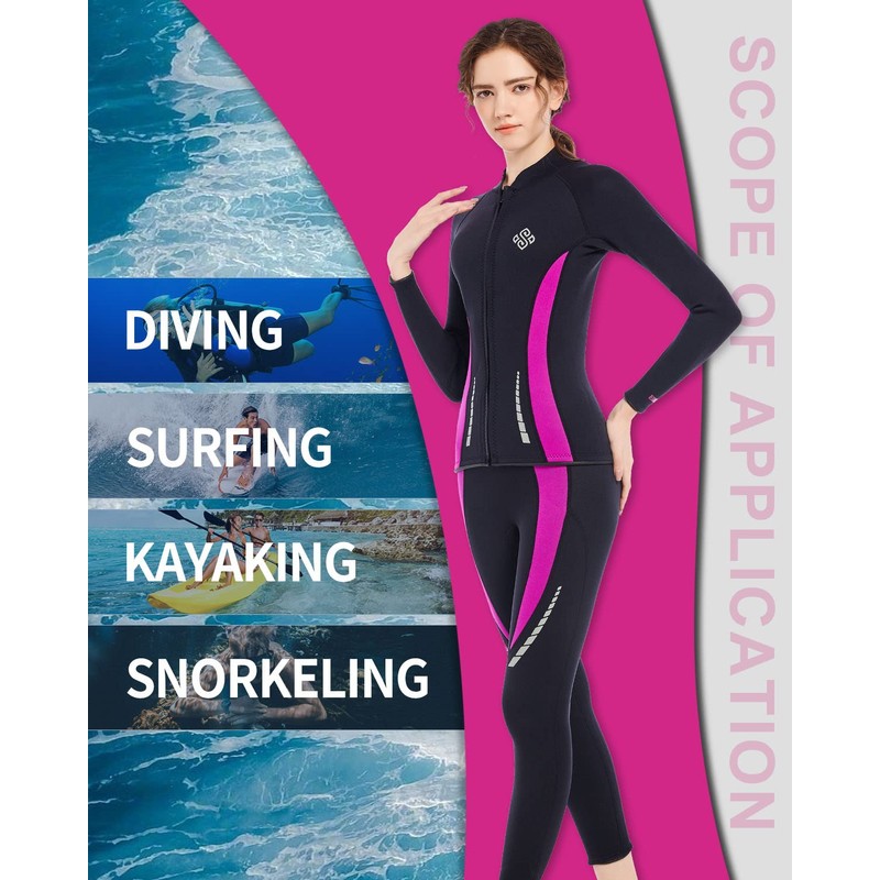 Seaskin Wetsuit Pants for Womens 3mm
