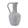 Melrose International Grey Pitcher Vase 12" H