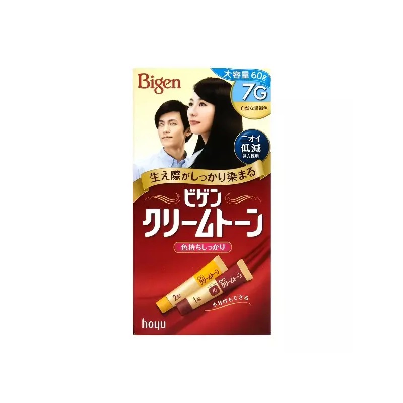 Vigen 비겐 크림톤 60g 1개 (색상선택) [자연 흑갈색 7G 1개]