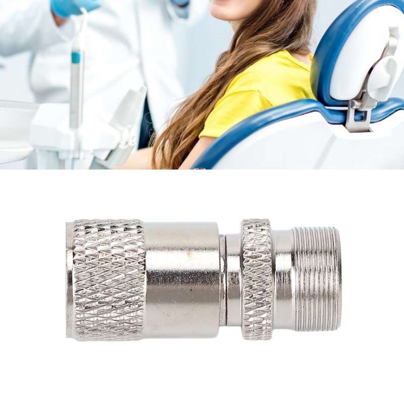 2 To 4 Hole High Speed Dental Handpiece Adapter Stainless