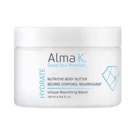 Alma K Crema Corporal Nutritiva - Crema Corporal de Hidratacin para el Cuidado de la Piel - Locin de Manteca de Karit - Todo Tipo de Piel - 250 ml    