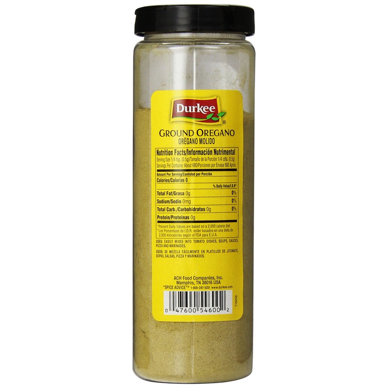 Durkee Ground Oregano, Ground, 12-Ounce