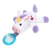 Nuby Calming Natural Flex Snuggleez Pacifier with Plush Combo Set