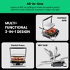 Chefman 5-in-1 Digital Panini Press Grill Sandwich Maker and Griddle
