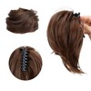 2-Piece Clip-In Ponytail Set - Straight Synthetic Hair Extensions with