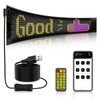 MaxEarn Car LED Sign, 37.4 x 9.2 cm Flexible LED